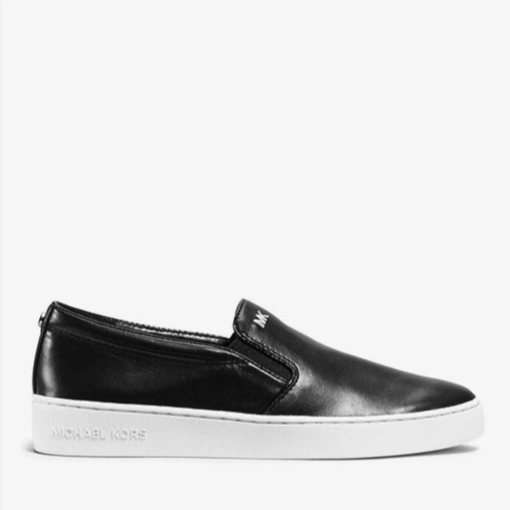 Michael Kors Black Loafer Slip-on Sneaker